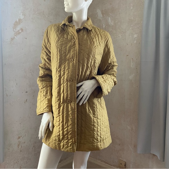 Vintage Mustard Coat Jacket - Picture 1 of 10